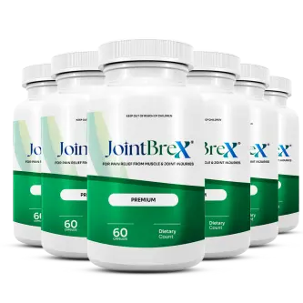 JointBrex dietary supplement bottle for joint health and flexibility support