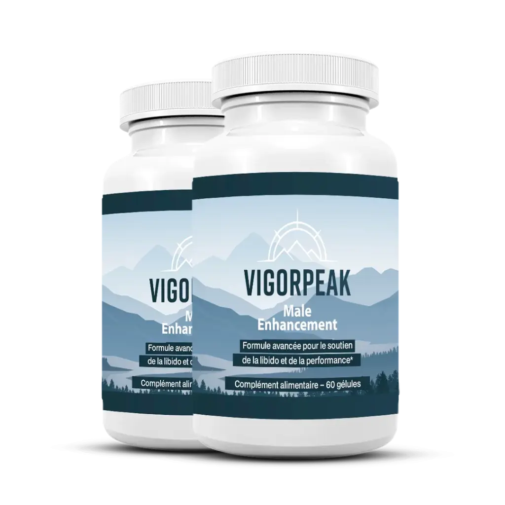 VigorPeak supplement bottles showcase on official review blog