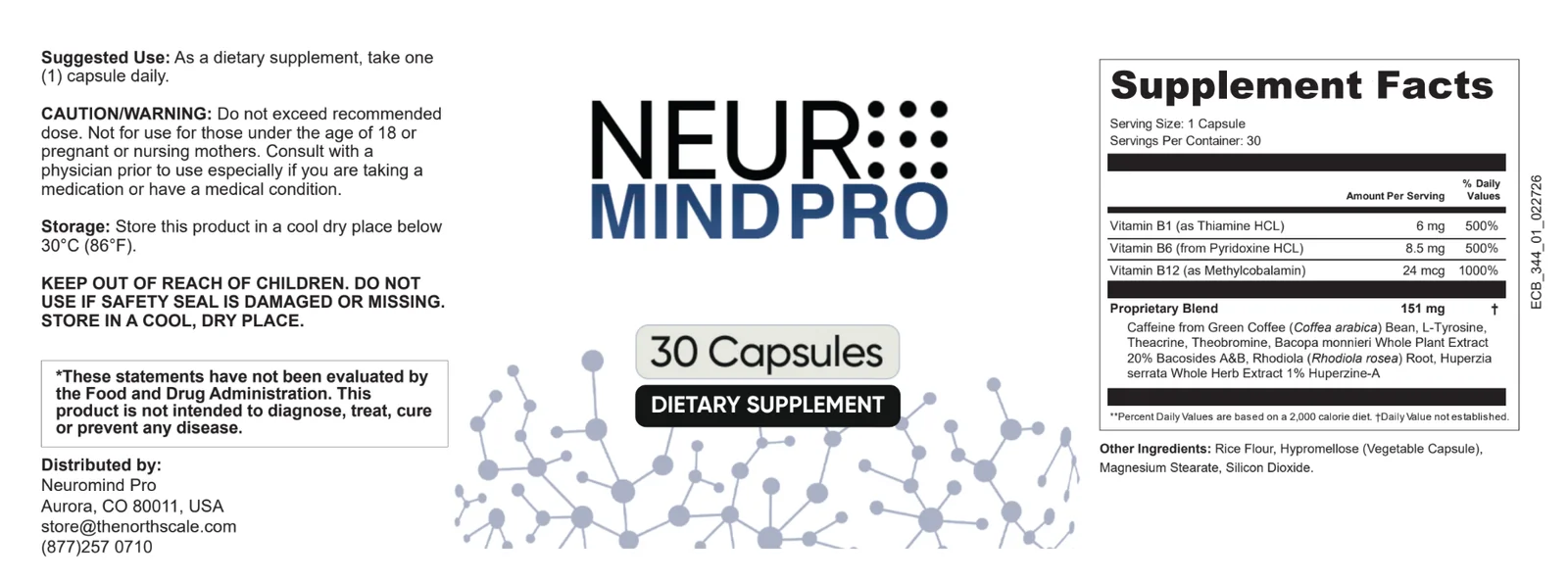 NeuroMindPRO label